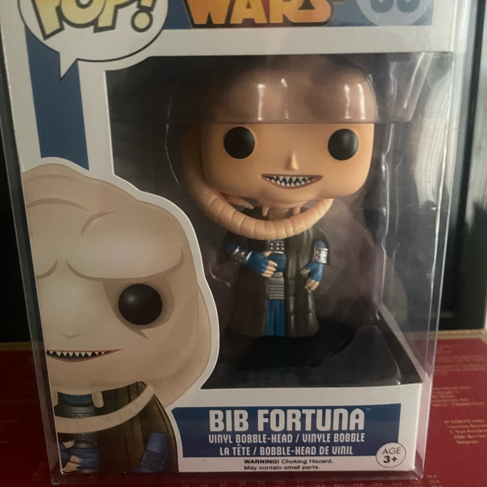 Funko Star Wars Bib Fortuna Figure with Blue and Brown Accents
